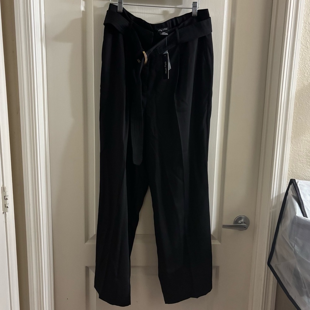 City Chic Black Trousers